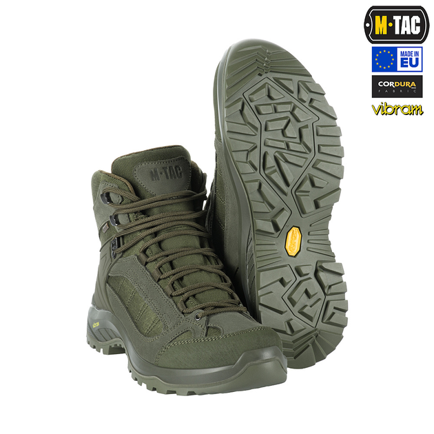 Ботинки M-Tac тактические демисезонные Pro Line Ranger Green 40 - изображение 1