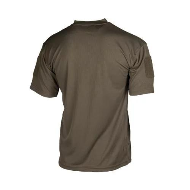 Тактическая футболка Sturm Mil-Tec "Tactical T-Shirt Quickdry" Olive олива M - изображение 2