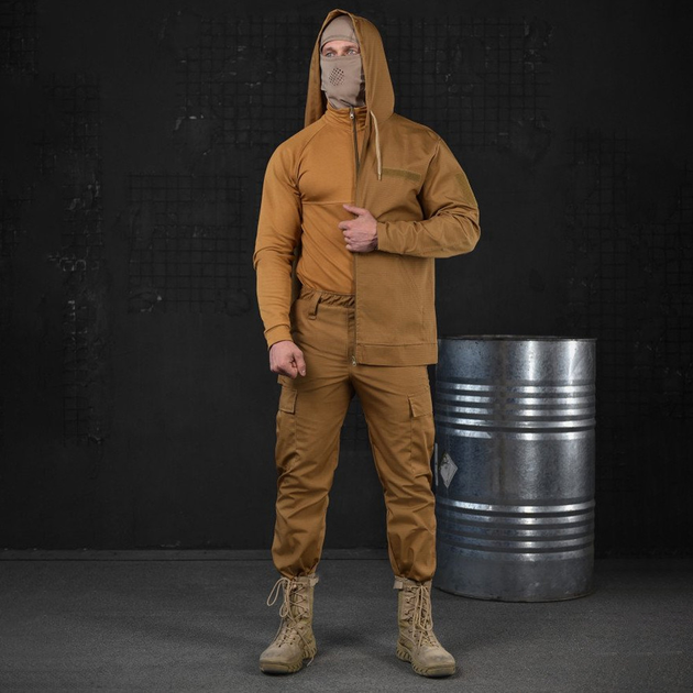 Форма 3в1 куртка + убакс + штани "Poseidon" Rip-Stop койот розмір XL - зображення 1