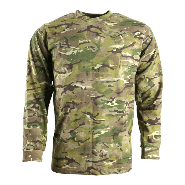 Кофта тактична KOMBAT UK Long Sleeve T-shirt L мультікам - зображення 1