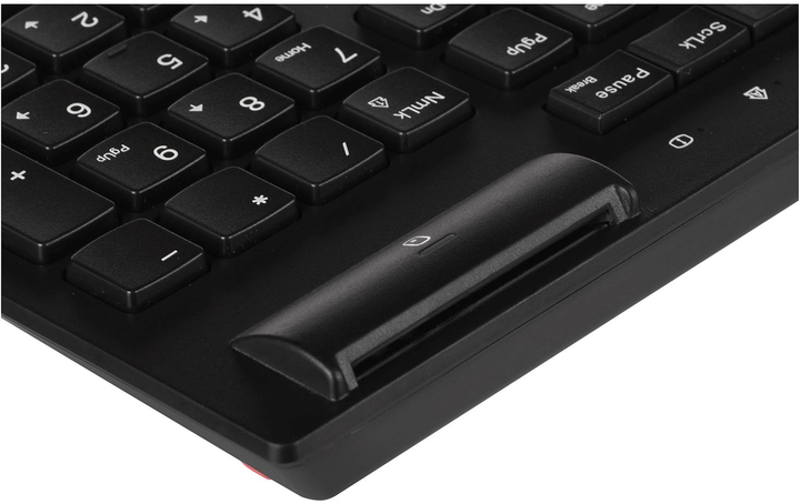 Klawiatura przewodowa Lenovo Keyboard II Smartcard USB US Black (4Y41B69357) - obraz 6