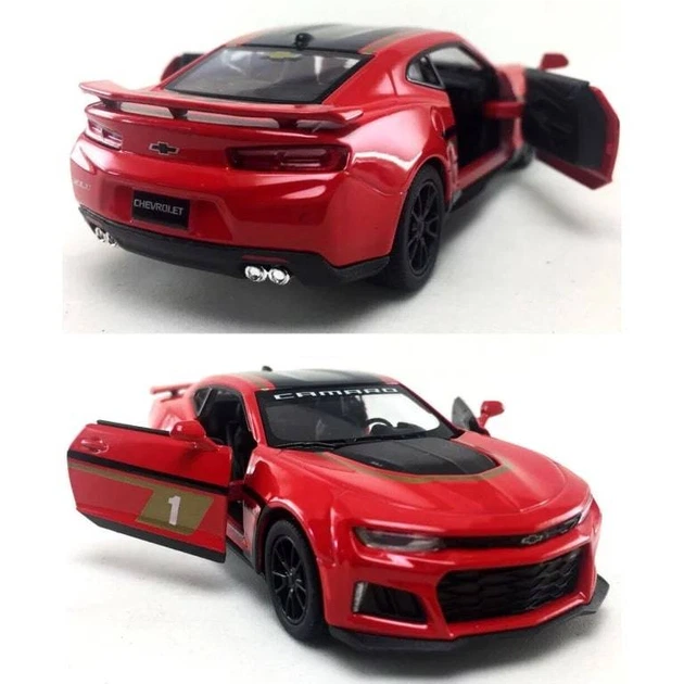 Машинка Kinsmart "Chevrolet Camaro ZL1 2017" KT5399FW - Фото 10 Машинка Kinsmart "Chevrolet Camaro ZL1 2017" KT5399FW - зображення 10