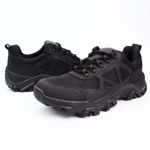 Кросівки демісезонні (Cordura 1000D) тактичні OKSY TACTICAL Black арт. 070104-cordura.trek 43 розмір - зображення 2