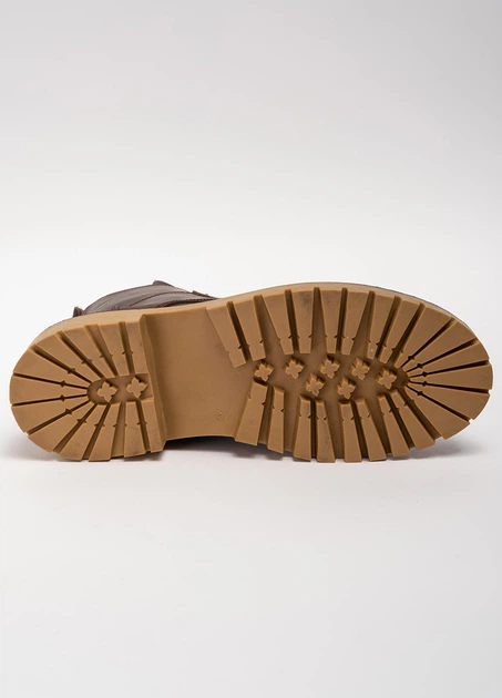 Ботинки мужские Fashion коричневые натуральная кожа 342449_40 (26.5 см) - Фото 3 Ботинки мужские Fashion коричневые натуральная кожа 342449_40 (26.5 см) - изображение 3