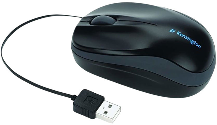 Mysz Kensington Pro Fit Retractable Mobile Black (K72339EU) - obraz 3