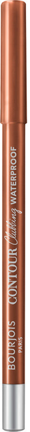 Wodoodporny ołówek do oczu Bourjois Contour Clubbing Waterproof Eyeliner 078 Let's Bronze 1.2 g (3616305493316) - obraz 2