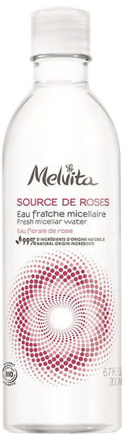 Міцелярна вода Melvita Source de Roses 200 мл (3284410047818) - зображення 1
