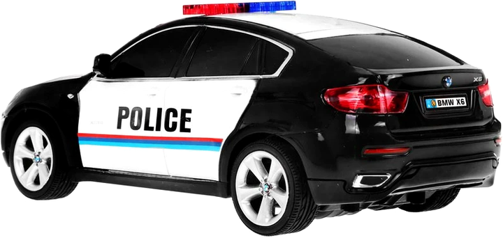 Samochód policyjny zdalnie sterowany Ramiz BMW X6 (5903864910605) - obraz 2