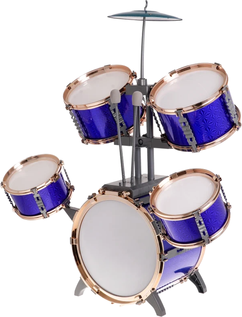 Барабанна установка Ramiz Jazz Drums Music Perfomance Синя (5903864958577) - зображення 2