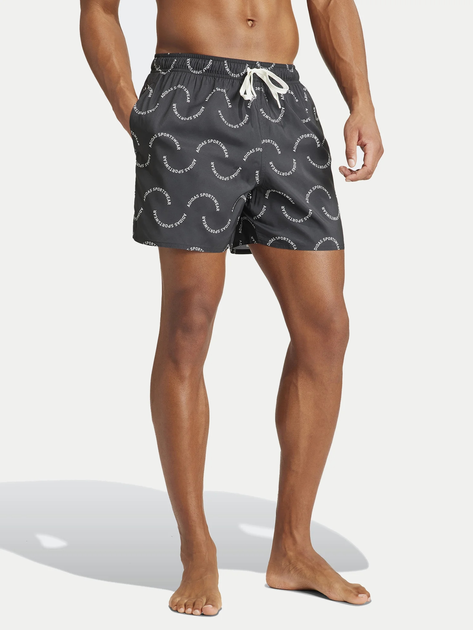 Szorty męskie plażowe Adidas Wve Clx Sl IT8599 M Czarne (4066757309618) - obraz 1