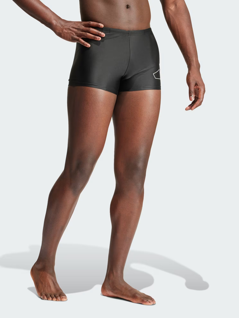 Плавки-боксери чоловічі adidas Big Bars Boxer IU1887 7 Чорні (4067887769310) - зображення 3