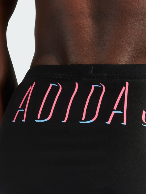 Плавки-сліпи чоловічі adidas Lineage Trunk IK7247 8 Чорні (4067887702546) - зображення 5