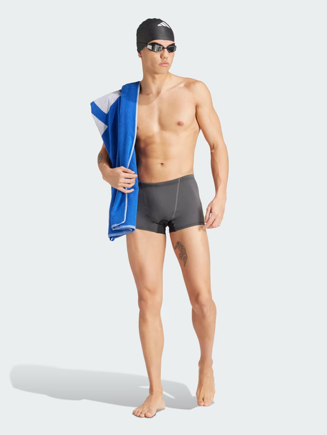Kąpielówki męskie bokserki adidas Tech Boxer IK7258 4 Szare (4067887701013) - obraz 3