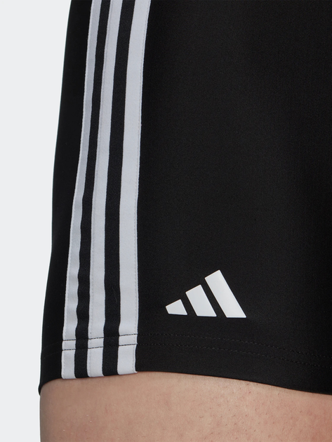 Плавки-боксери чоловічі adidas 3 Stripes Boxer HT2073 10 Чорні (4066745165301) - зображення 4