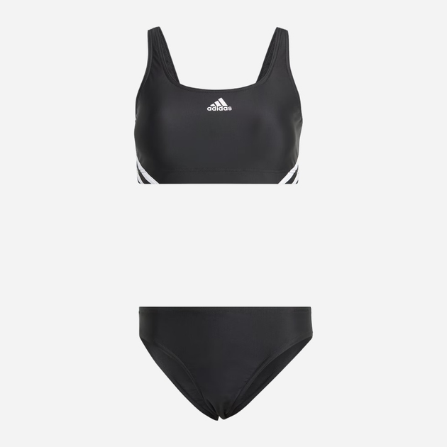 Strój kąpielowy dwuczęściowy damski adidas 3S Sporty Bik IB5985 36 Czarny (4066752859095) - obraz 6