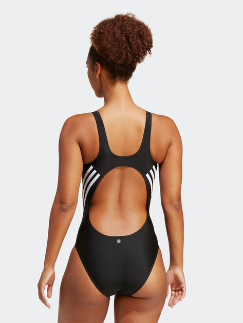 Купальник суцільний жіночий Adidas 3S Swimsuit IB5986 32 Чорний (4066752902197) - зображення 2