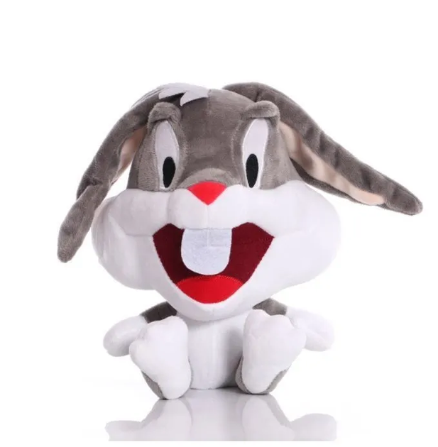 Мягкая плюшевая игрушка Багз Банни Bugs Bunny из фильма Космический джем с присоской на стекло 23см - изображение 2