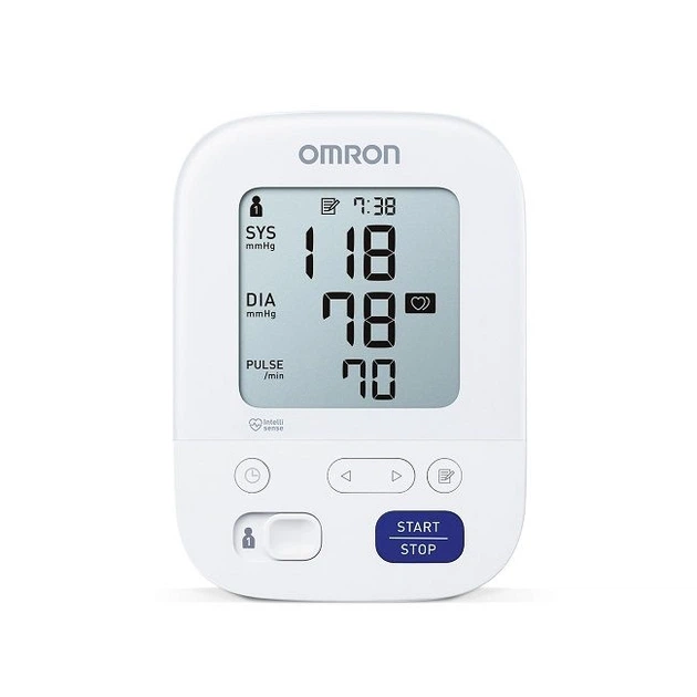 Тонометр Omron M3 Comfort (HEM-7155-E) с адаптером автоматический на плечо гарантия 5 лет - изображение 5