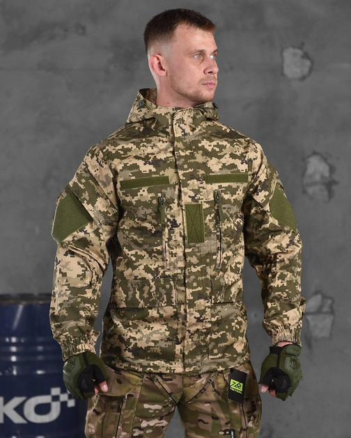 Армейская летняя легкая куртка 3XL пиксель (87576) - изображение 1