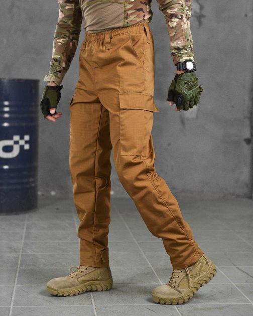 Тактические мужские штаны летние на хлястиках 2XL койот (87571) - изображение 2