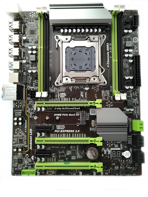 Материнская плата Taishuo X79 Turbo LGA 2011 DDR3 max 128 GB Intel