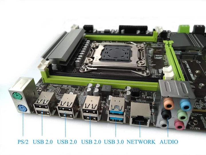 Материнская плата Taishuo X79 Turbo LGA 2011 DDR3 max 128 GB Intel