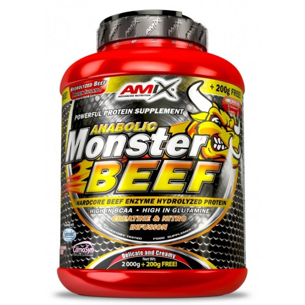 Amix, Anabolic Monster Beef Protein, лесный фрукты, 2200 г (819301) - Фото 1 Amix, Anabolic Monster Beef Protein, лесный фрукты, 2200 г (819301) - изображение 1