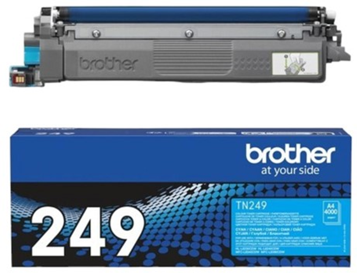 Тонер-картридж Brother TN249C Cyan (4977766821834) - зображення 3