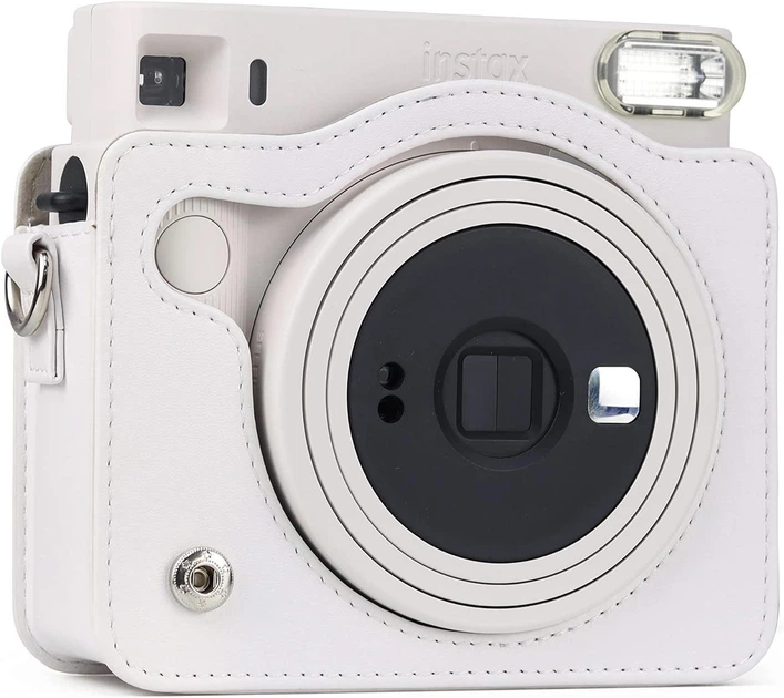 Чохол для фотоапарата Fujifilm Instax Square SQ1, SQ6, SQ40 Білий - Фото 2 Чохол для фотоапарата Fujifilm Instax Square SQ1, SQ6, SQ40 Білий - зображення 2