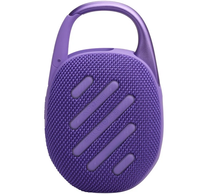 Акустика JBL Clip 5 Purple (JBLCLIP5PUR) - Фото 3 Акустика JBL Clip 5 Purple (JBLCLIP5PUR) - изображение 3