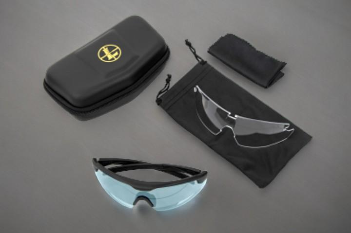Защитные очки баллистические Leupold Sentinel Matte Black, Shadow Gray Flash - изображение 2