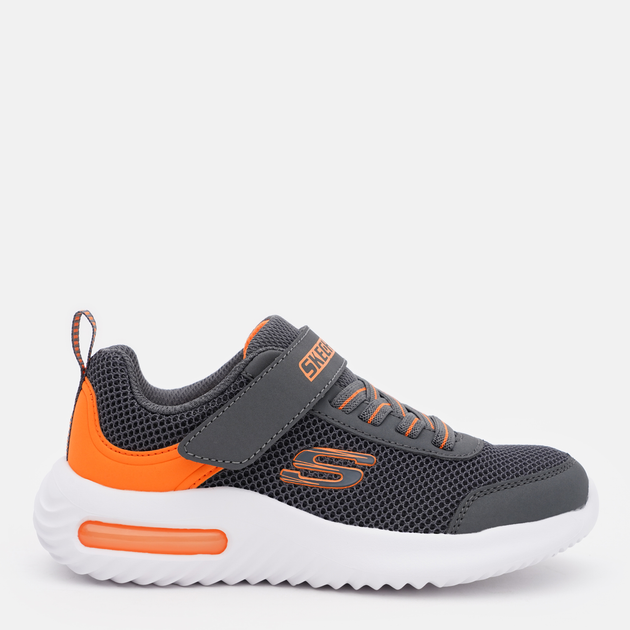 Детские кроссовки для мальчика Skechers Bounder-Tech 403748L CCOR 31 Серые (196989410739) 