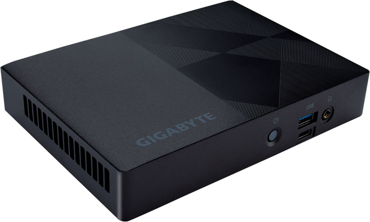 Неттоп Gigabyte BRIX Barebone (GB-BNIP-N100) Black - зображення 1