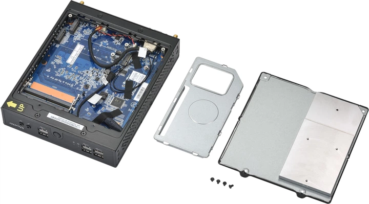 Комп'ютер Shuttle XPC Slim DS50U7 Black - зображення 8