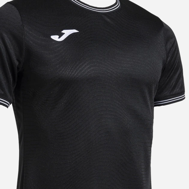 Футболка спортивная длинная мужская Joma Toletum V 103362.100 M Черная (8445954633454) - изображение 7