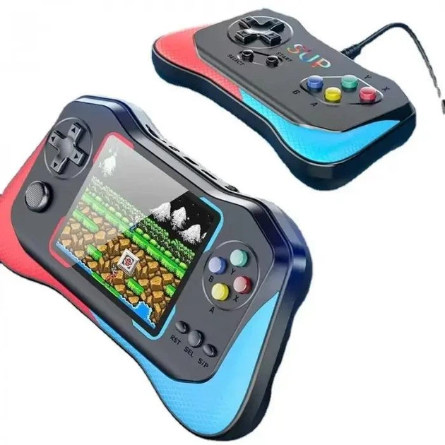 Портативная игровая приставка SUP Game Joystick Q12 500 с 1 джойстиком - изображение 3