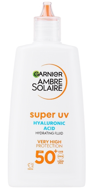 Fluid przeciwsłoneczny Garnier Ambre Solaire Sensitive Advanced Face UV Face Fluid SPF50+ 40 ml (3600542298155) - obraz 1