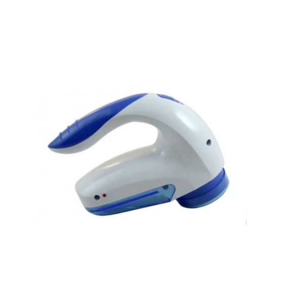 Машинка для стрижки катышков Lint Remover 5880 с запасным ножом работает Белоголубой - изображение 3