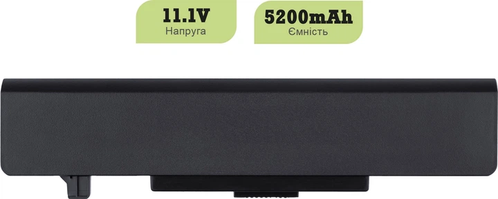 Аккумулятор 1stCharger для ноутбуков Lenovo ThinkPad E430 (45N1042) 11.1V 5200mAh Black (BN1st7009) - Фото 2 Аккумулятор 1stCharger для ноутбуков Lenovo ThinkPad E430 (45N1042) 11.1V 5200mAh Black (BN1st7009) - изображение 2