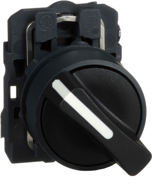 Переключатель Schneider Electric 2 пол. с фиксацией 1NO d-22 мм (C2 ...