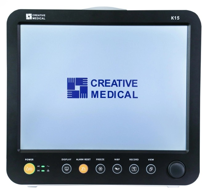 Монітор пацієнта Creative Medical К15 pro з капнографом та інвазивним АТ - изображение 1