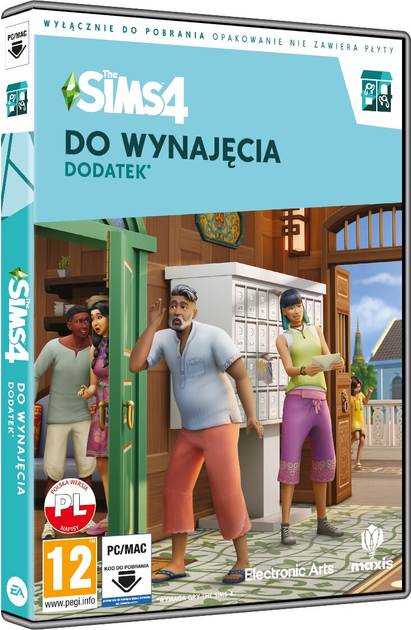 Gra PC (DLC) The Sims 4 Do wynajęcia (Klucz elektroniczny) (5035228125216) - obraz 1