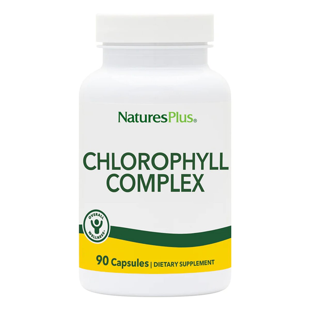 Комплекс хлорофилла, Chlorophyll Complex, Natures Plus, 90 капсул ...