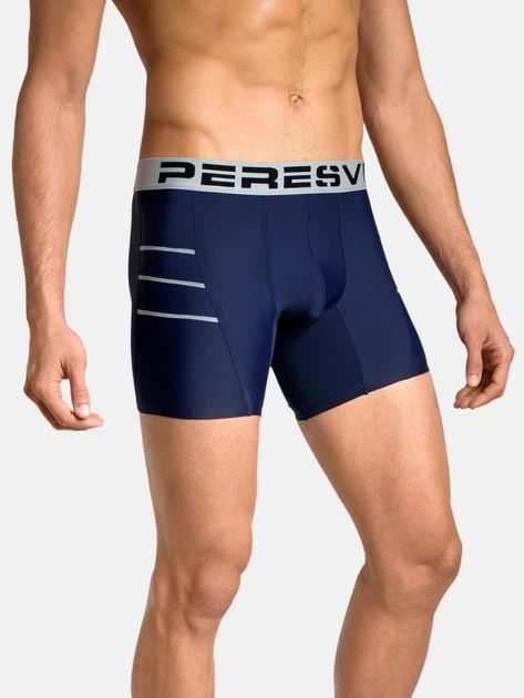Спортивные трусы мужские Performance Boxer Briefs Navy S Цвет Синий (933012-708-S) - Фото 1 Спортивные трусы мужские Performance Boxer Briefs Navy S Цвет Синий (933012-708-S) - изображение 1