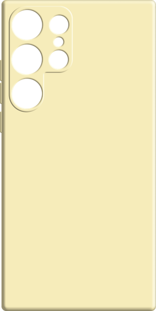 Чехол для смартфона MAKE Silicone для Samsung Galaxy S24 Ultra Yellow (MCL-SS24UYE) - Фото 1 Чехол для смартфона MAKE Silicone для Samsung Galaxy S24 Ultra Yellow (MCL-SS24UYE) - изображение 1
