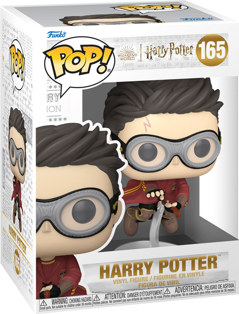 Figurka Funko POP Movies: Harry Potter And The Prisoner Of Azkaban - Harry w/Broom (Quidditch) (5908305247784) - obraz 1