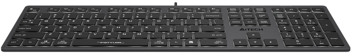 Клавіатура дротова A4Tech Fstyler FX60H USB Grey White Backlit (A4TKLA47125) - зображення 3