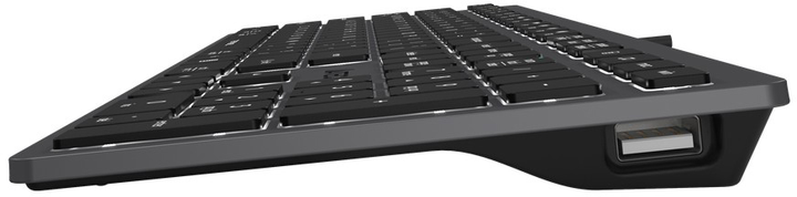 Клавіатура дротова A4Tech Fstyler FX60H USB Grey White Backlit (A4TKLA47125) - зображення 4