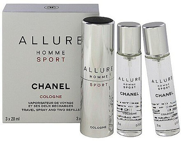 Chanel Allure Homme Sport Gift Set 2x20ml + 20ml