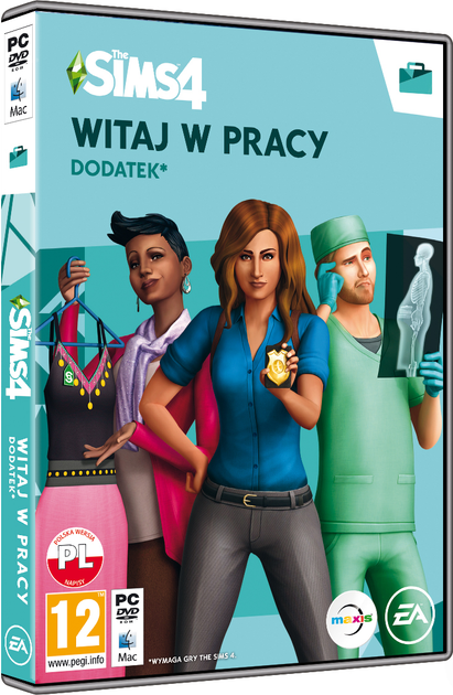 Gra PC The Sims 4 Witaj w pracy (Klucz elektroniczny) (5908305248224) - obraz 1